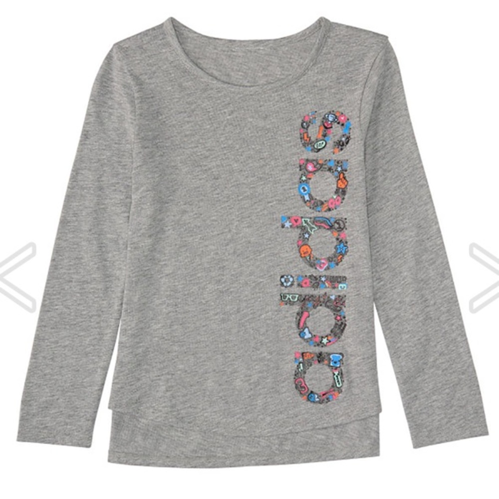 BNWT Adidas Girl’s Long sleeve Crew Neck T-Shirt